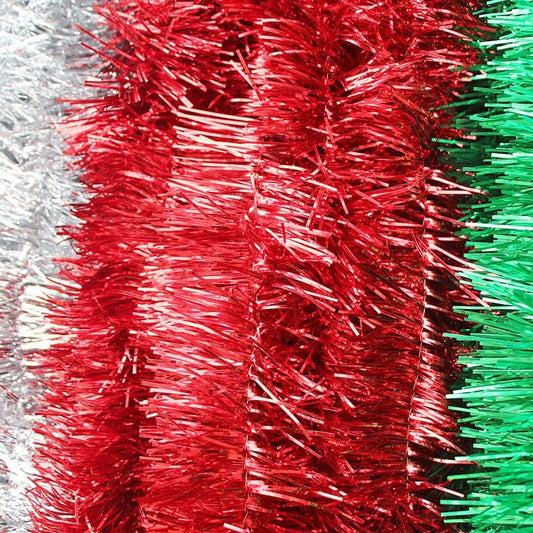 2M Red Tinsel