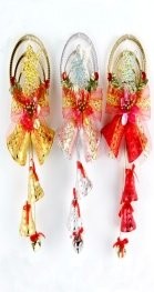 3-Ring Diamond Pattern Bell String Bell Garland