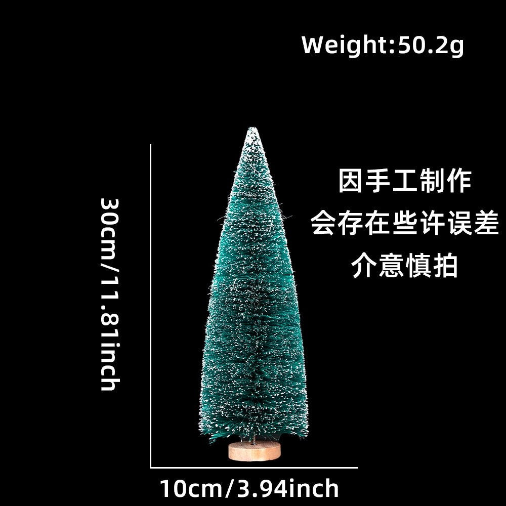 30CM Blue Green Color Tree