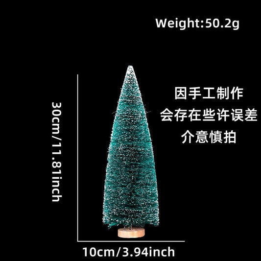 30CM Blue Green Color Tree