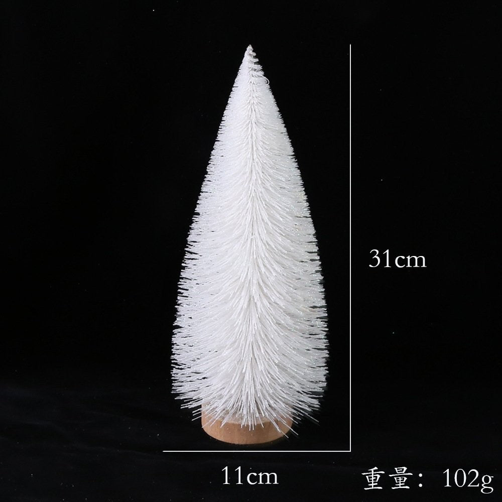30cm Warm Light White Christmas Tree