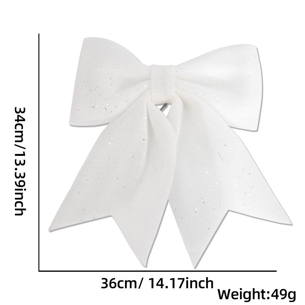 34CM White Bow