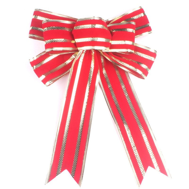 35*28cm Red Gold Six Ear Bow