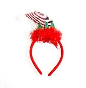 3D Feather Stripe Curved Hat Headband Head Bopper