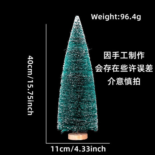 40CM Blue Green Color Tree