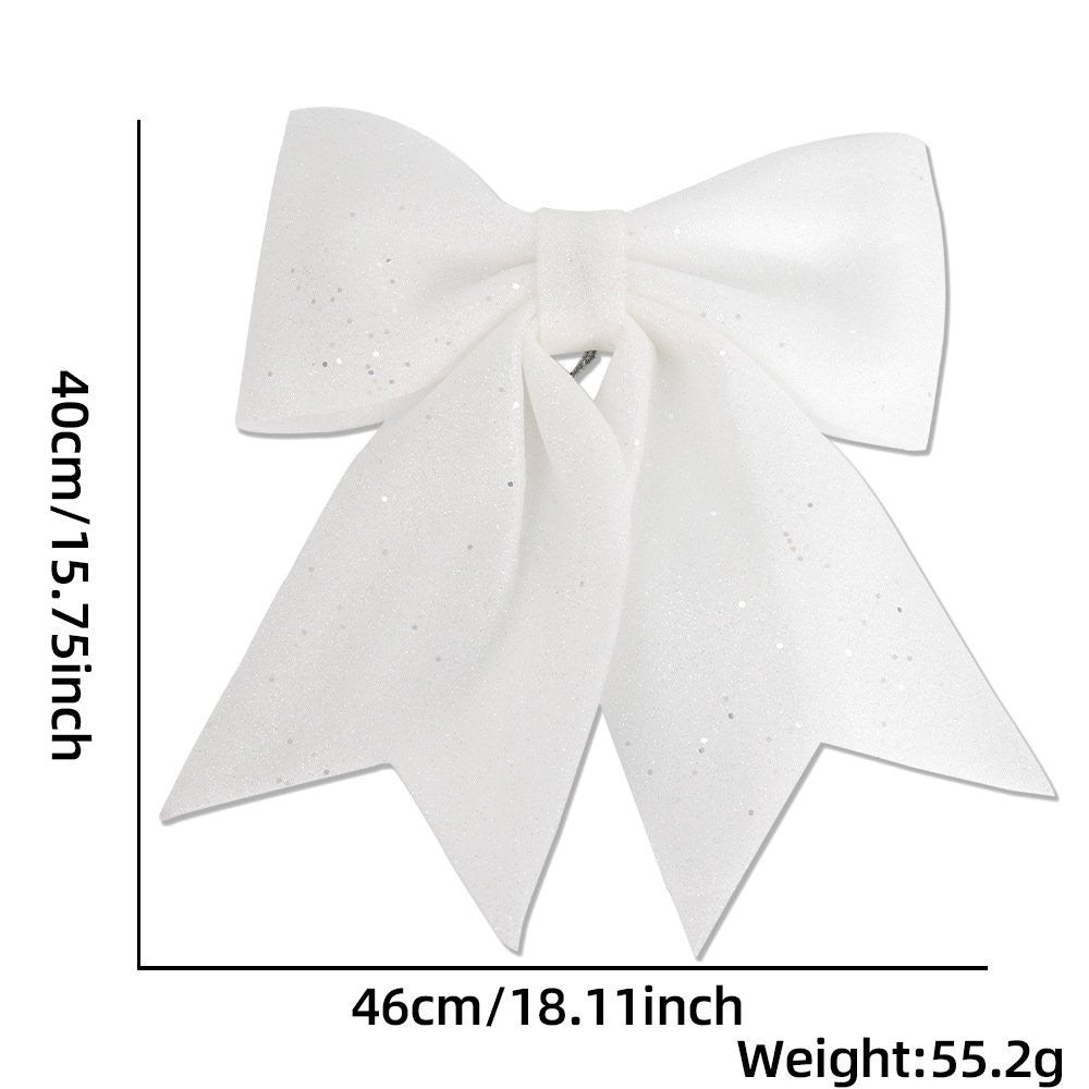 40CM White Bow