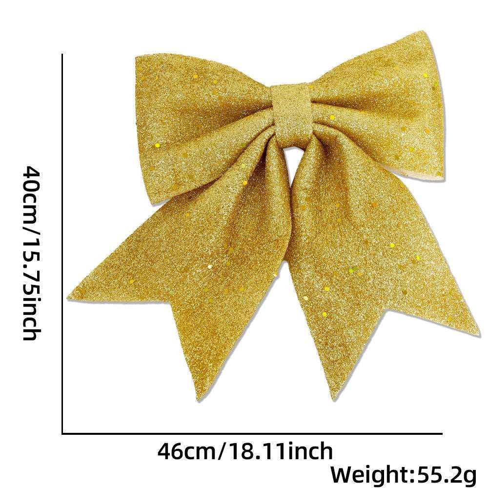 40CM White Bow 2