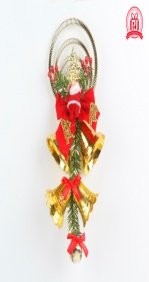 6.5cm 3-Ring Bell String Bell Garland