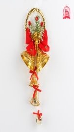 6.5cm Single Ring Mesh Bell String Bell Garland