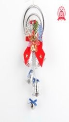 6cm 3-Ring Pinecone Bell String Bell Garland 2