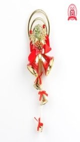 6cm 3-Ring Set Bell String Bell Garland