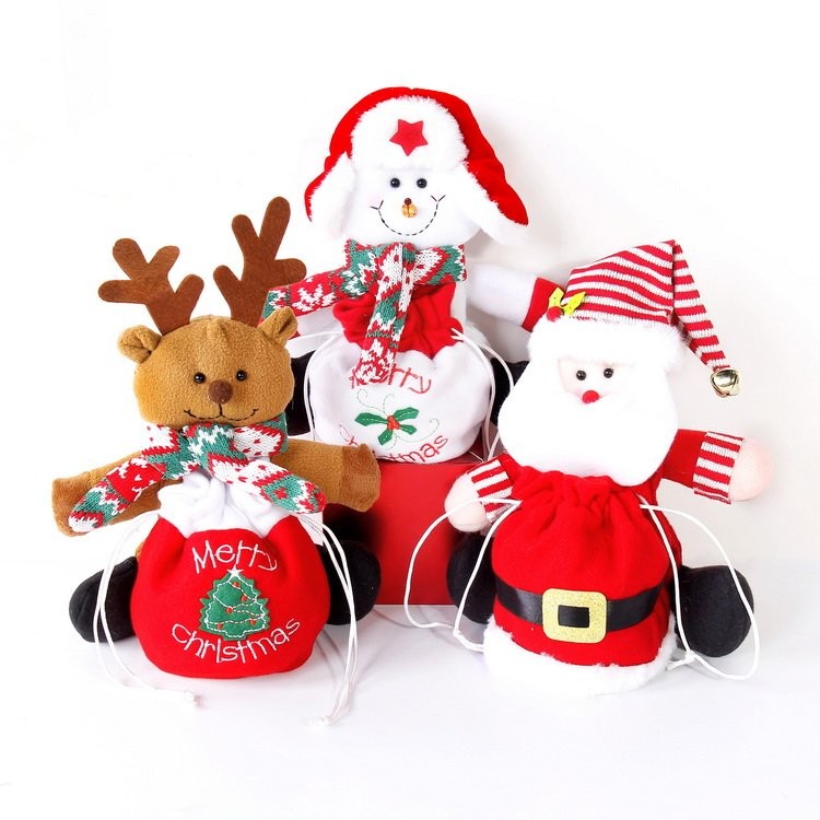 Bag Figure Apple Gift Bag Stocking