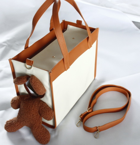 Bear Peek-out Handbell Bag