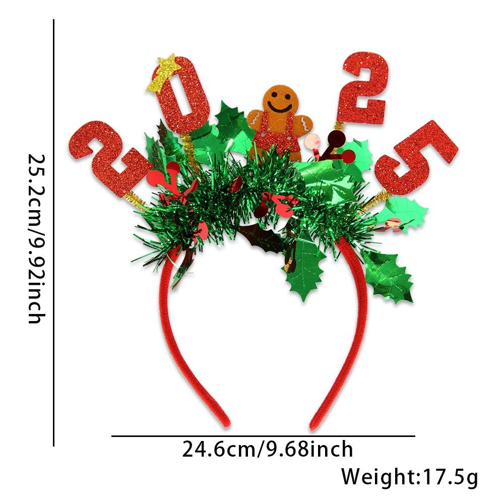 Bell Christmas Stocking Headband 11