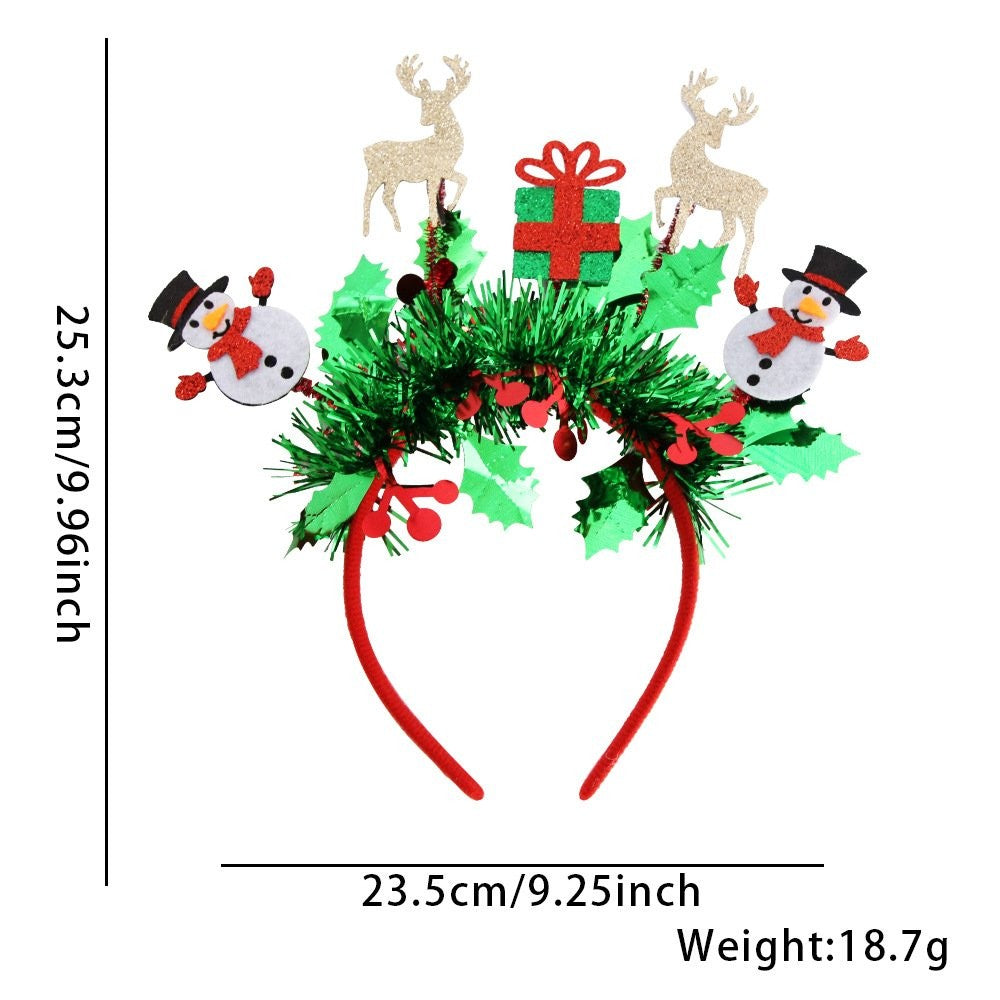 Bell Christmas Stocking Headband 5