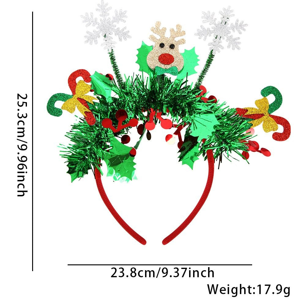 Bell Christmas Stocking Headband 7