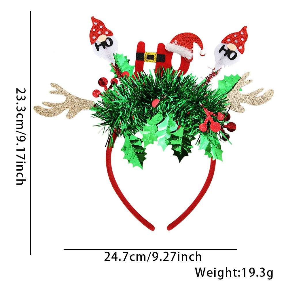 Bell Christmas Stocking Headband 8