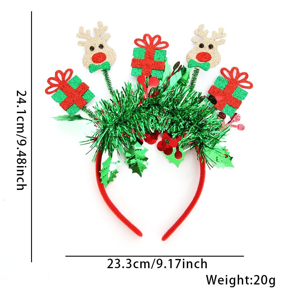 Bell Christmas Stocking Headband 9