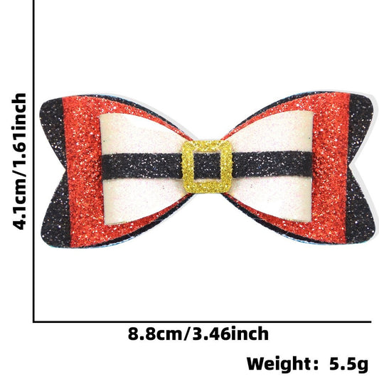 Belt Bow Hair Clip 4.1*8.8cm
