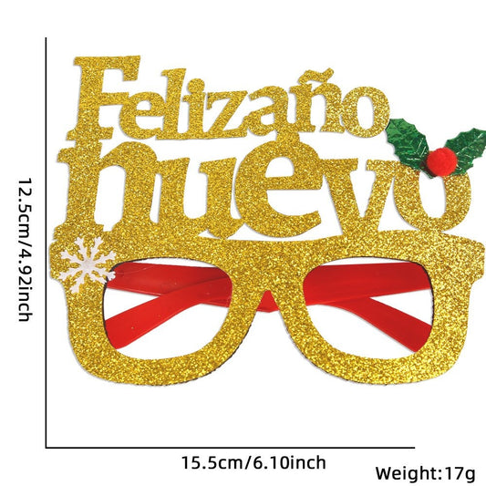 Berry Letter Glasses
