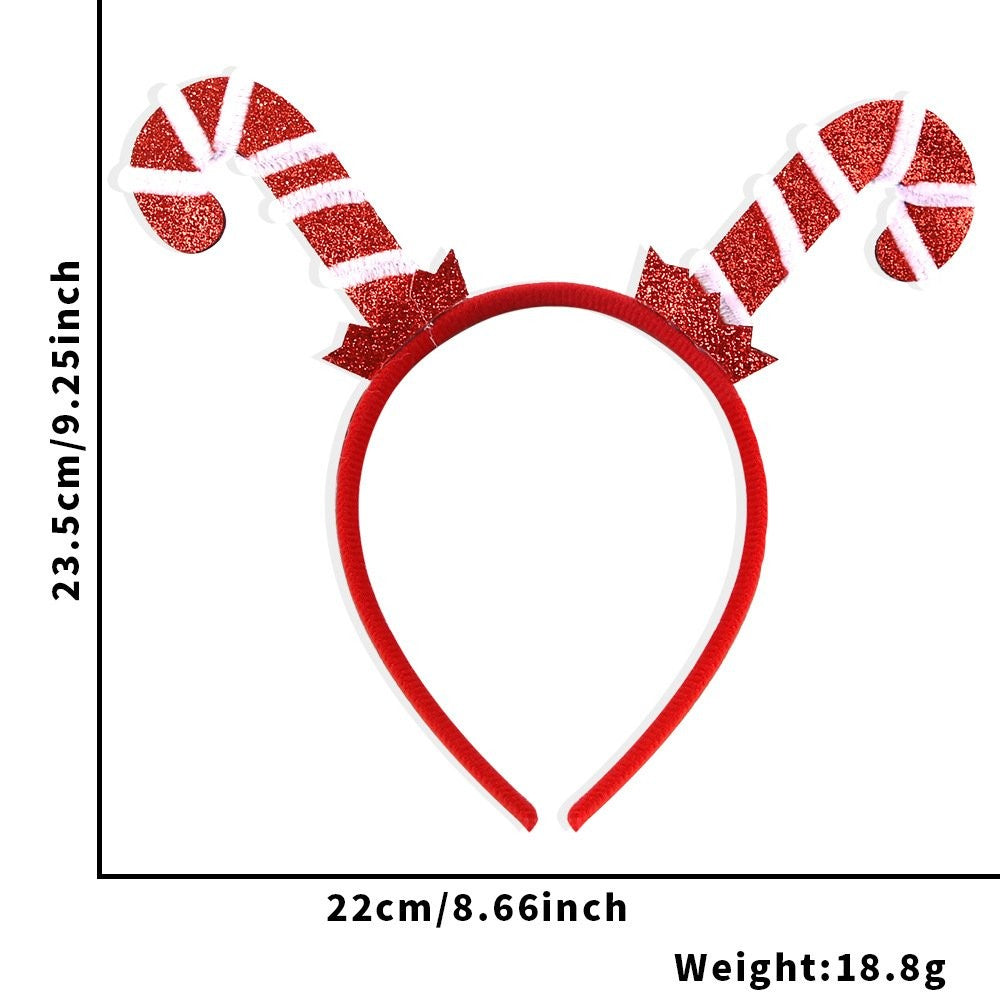 Black Christmas Top Hat Headband 4