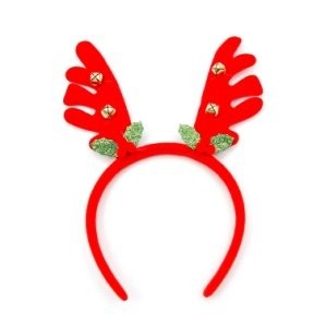 Brown Edge-Stitched Antler Head Bopper 2