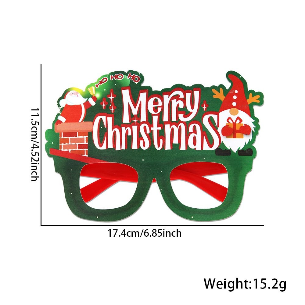 Chimney Santa Glasses