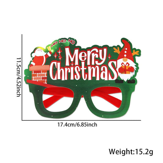 Chimney Santa Glasses