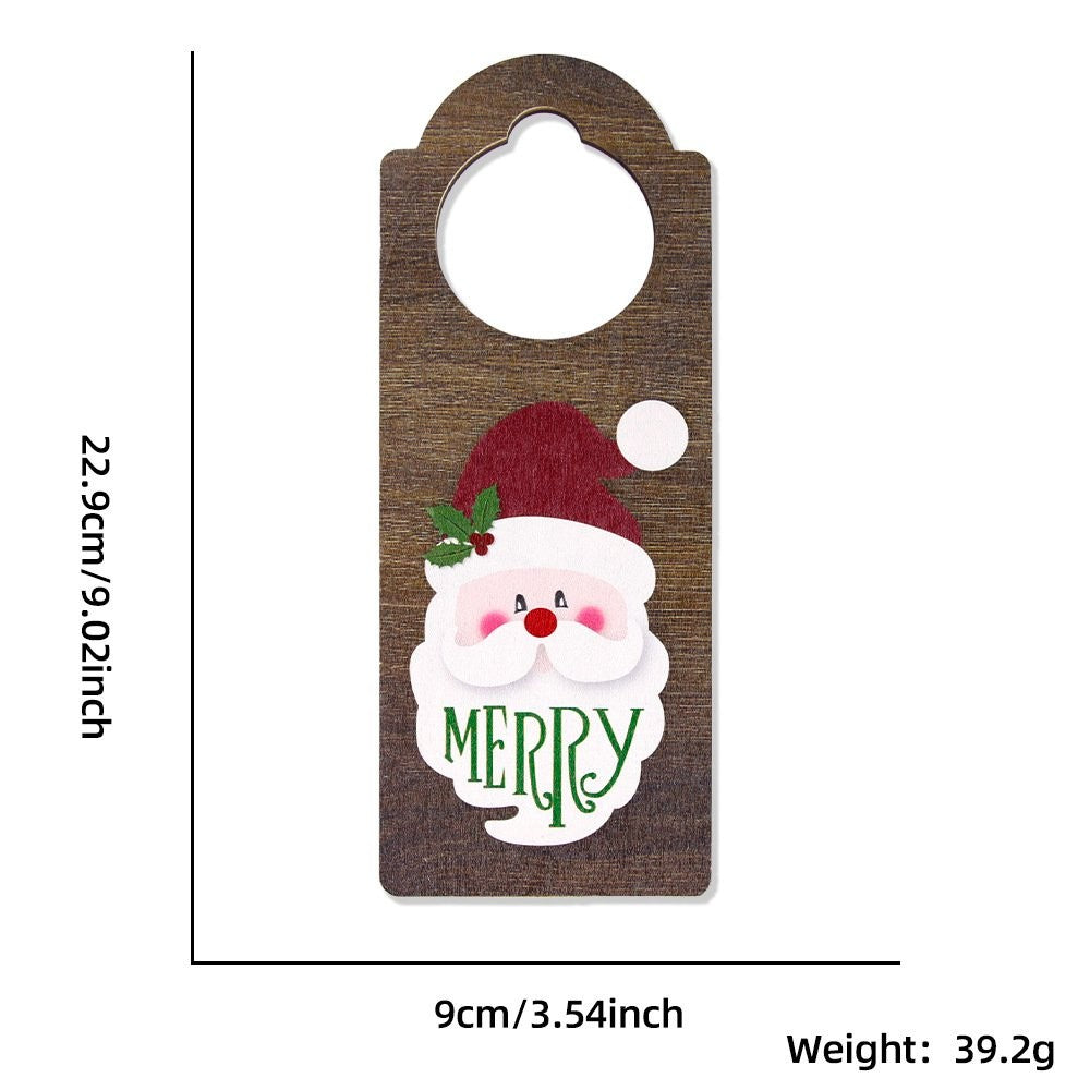 Christmas Belt Door Hanger Hanging Sign 2