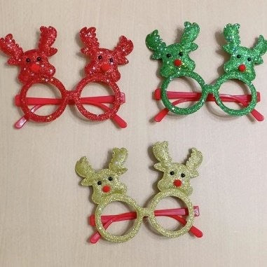 Christmas Decoration Glasses 12x11.5cm