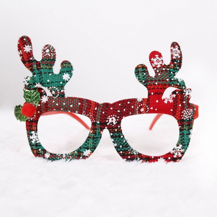 Christmas Decoration Glasses 14x10.5cm