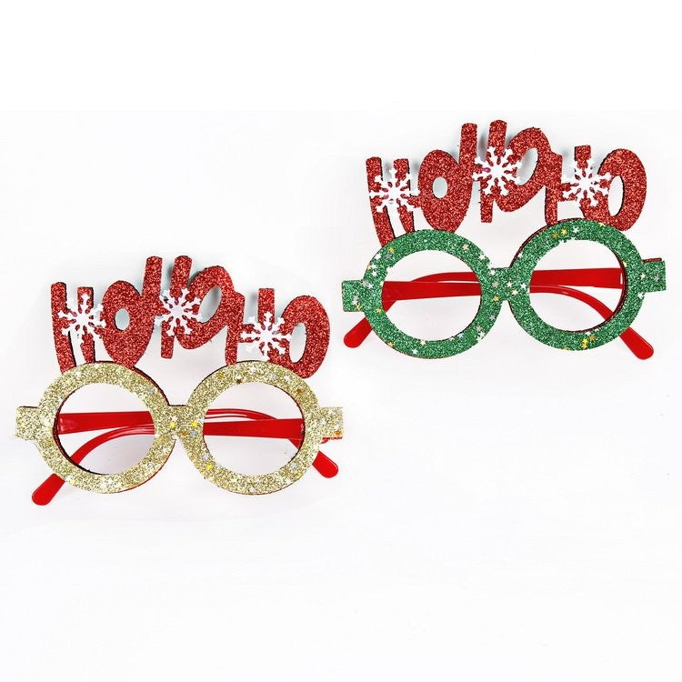 Christmas Decoration Glasses 14x10.5cm