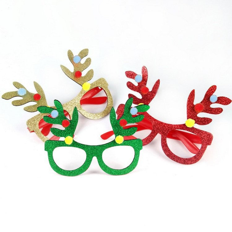 Christmas Decoration Glasses 14x11.5cm