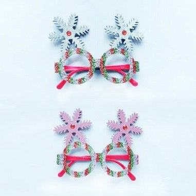 Christmas Decoration Glasses 14x11.5cm
