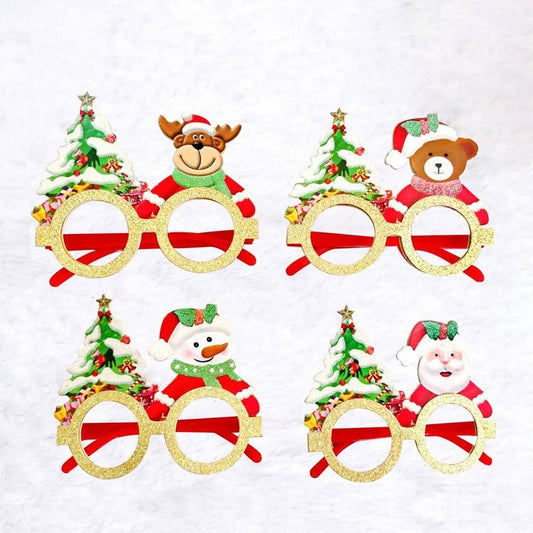 Christmas Decoration Glasses 14x12.5cm