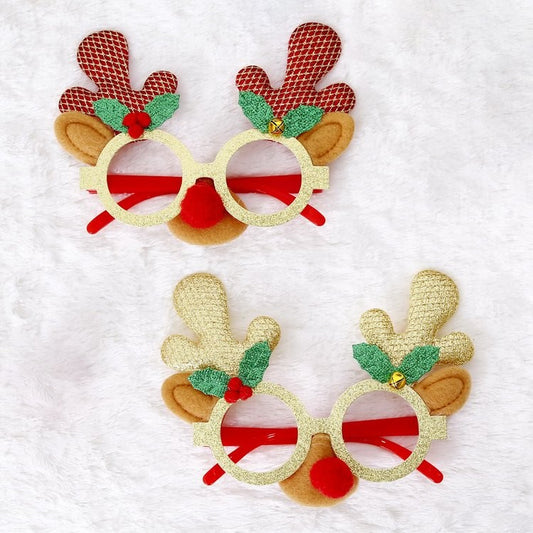 Christmas Decoration Glasses 14x12cm