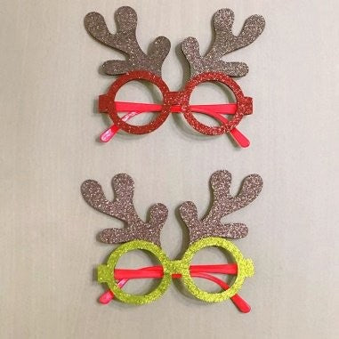 Christmas Decoration Glasses 14x12cm