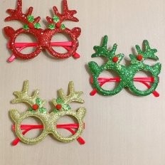 Christmas Decoration Glasses 14x12cm