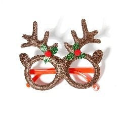 Christmas Decoration Glasses 14x12cm 2