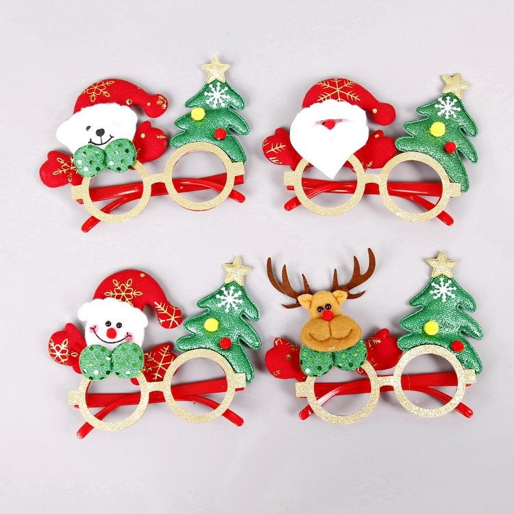 Christmas Decoration Glasses 14x13.5cm