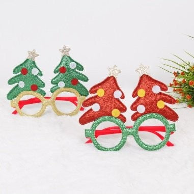 Christmas Decoration Glasses 14x13cm