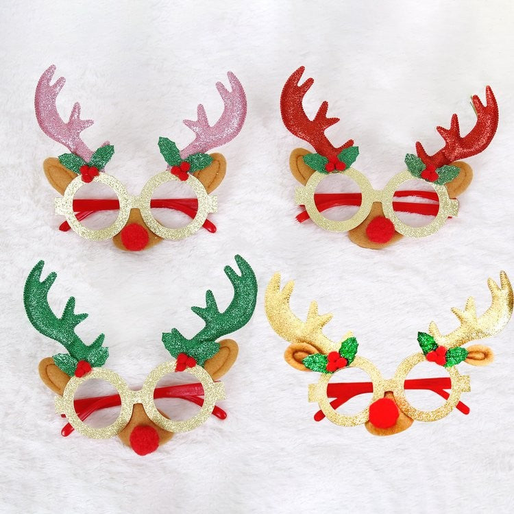 Christmas Decoration Glasses 14x15cm
