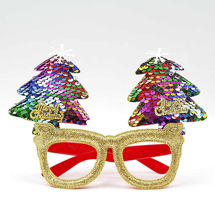 Christmas Decoration Glasses 14x15cm