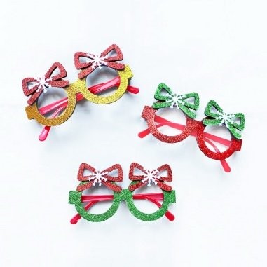Christmas Decoration Glasses 14x7.5cm