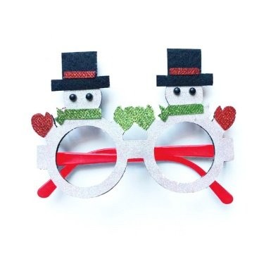 Christmas Decoration Glasses 14x9.5cm
