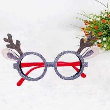 Christmas Decoration Glasses 14x9cm