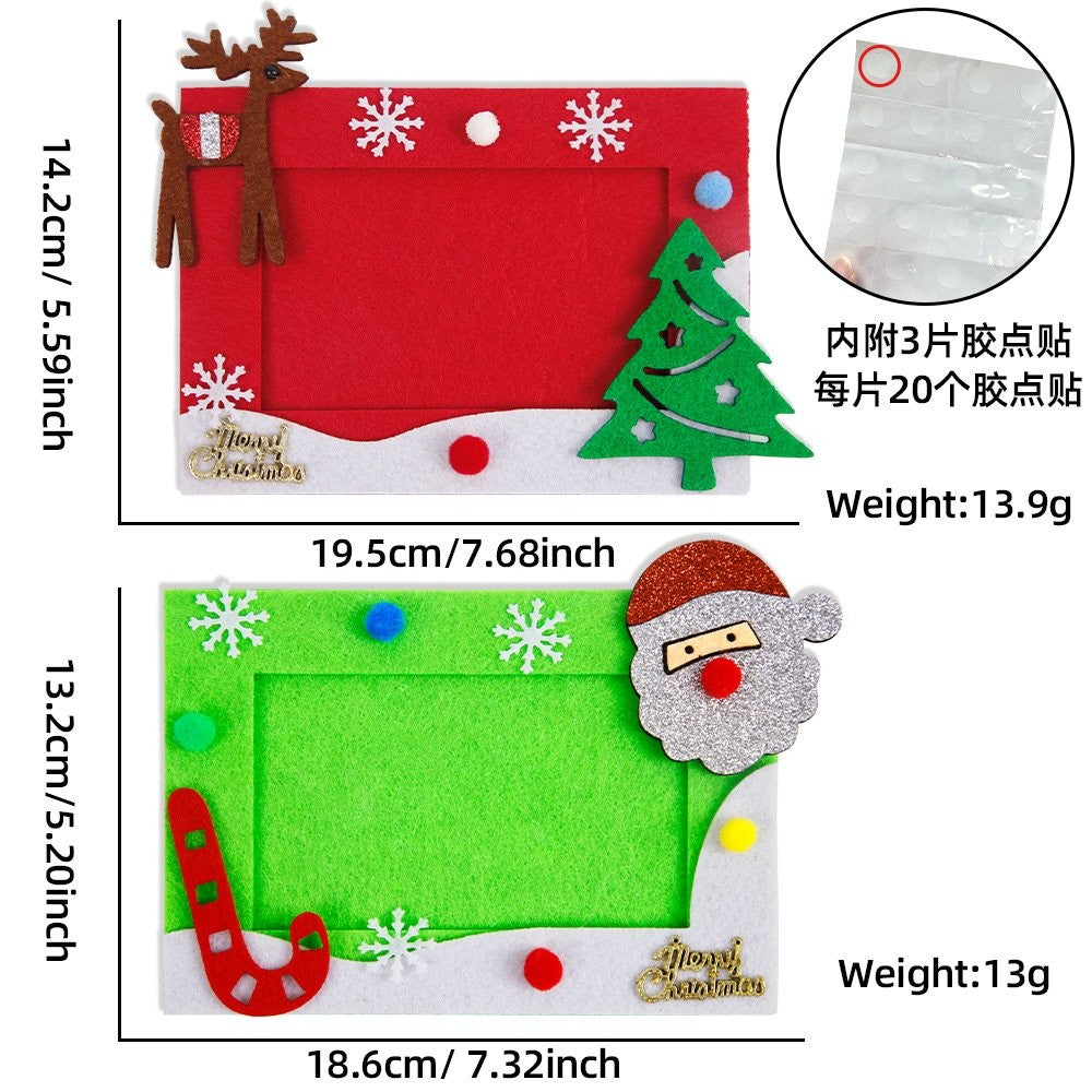 Christmas Festival Photo Frame Door Sticker