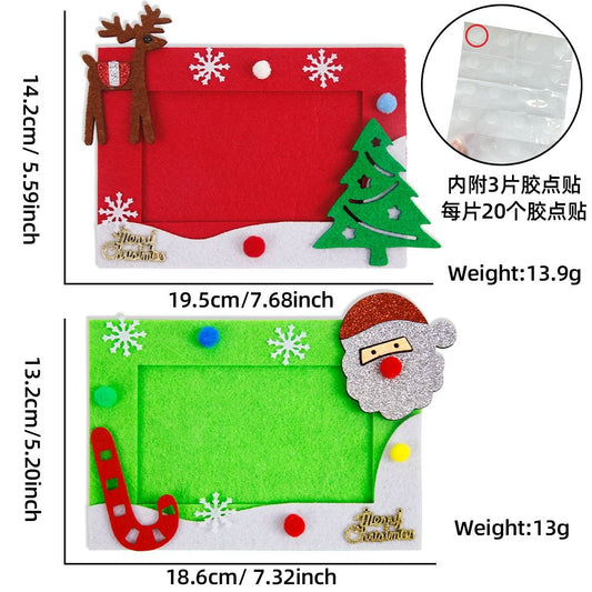 Christmas Festival Photo Frame Door Sticker