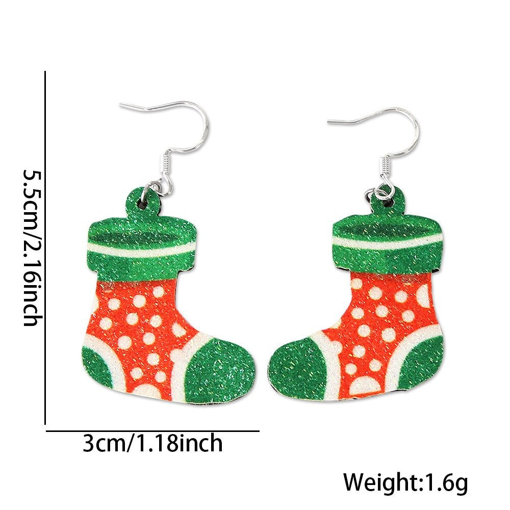 Christmas Flower Hair Clip 5*3cm 10