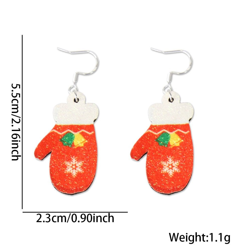 Christmas Flower Hair Clip 5*3cm 4